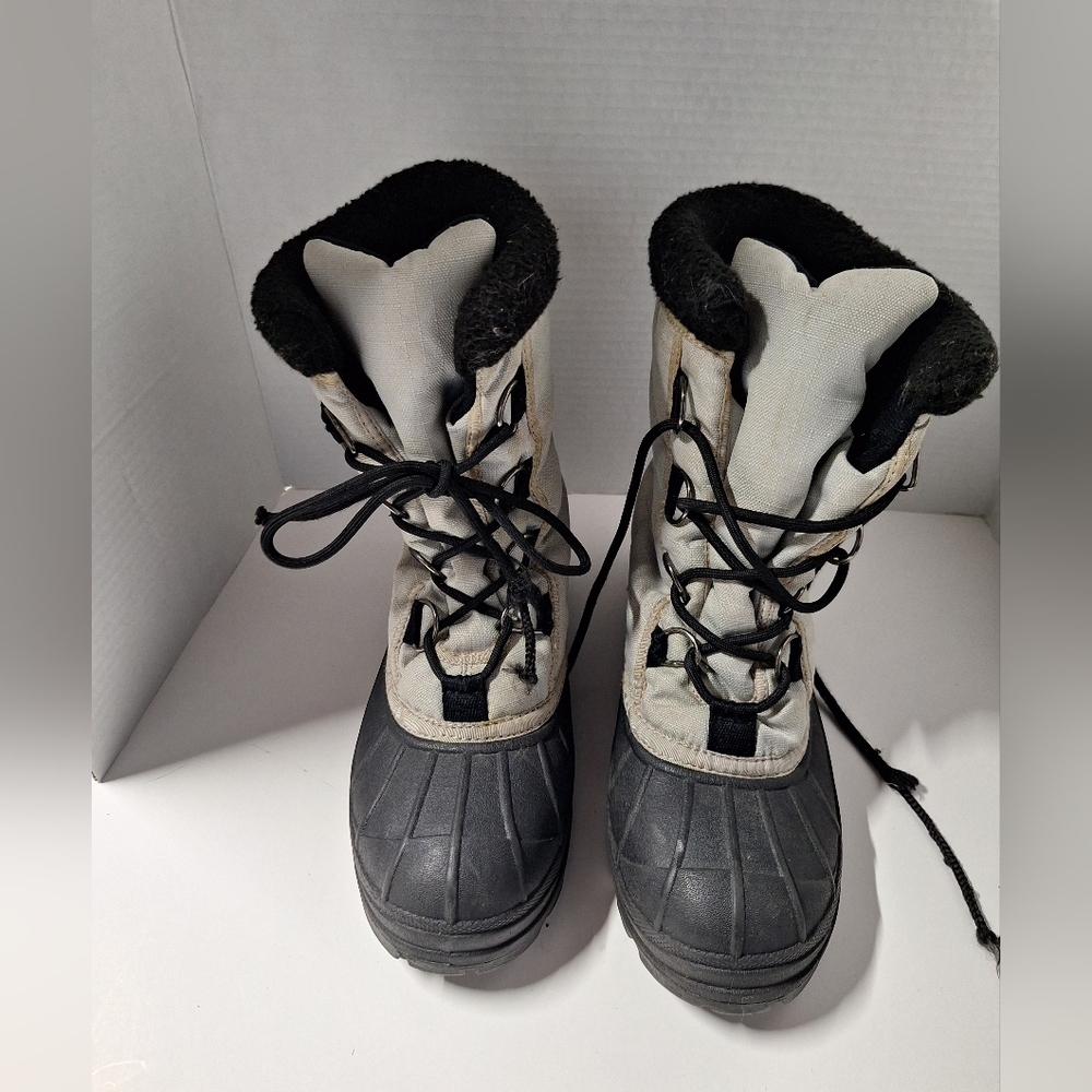 Sorel Black and Gray Winter Boots